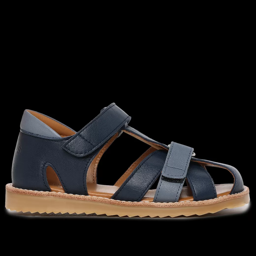 Shop Colourblock Sandal Med Justerbar Velcrolukning Børn Sandaler | Rummelig Pasform