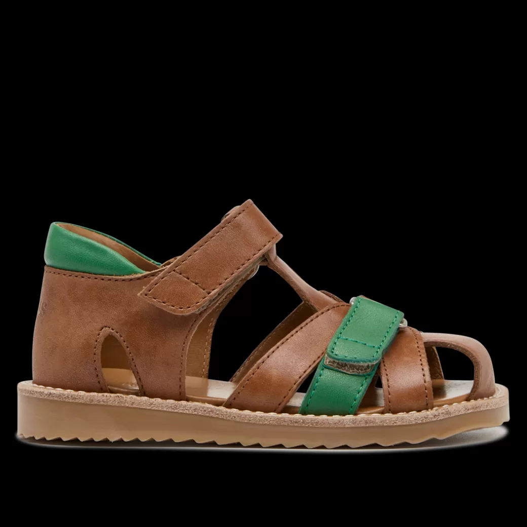 Online Colourblock Sandal Med Justerbar Velcrolukning Børn Sandaler | Rummelig Pasform