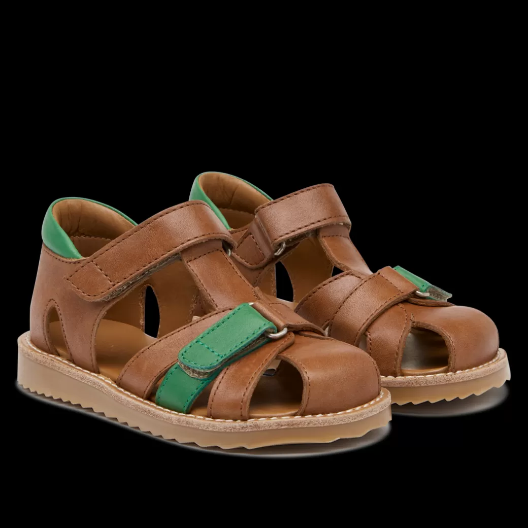 Online Colourblock Sandal Med Justerbar Velcrolukning Børn Sandaler | Rummelig Pasform