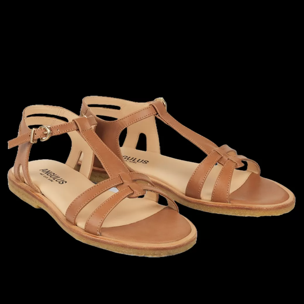 Fashion Feminin Sandal M. Stropper Og Ankelrem Dame Sandaler