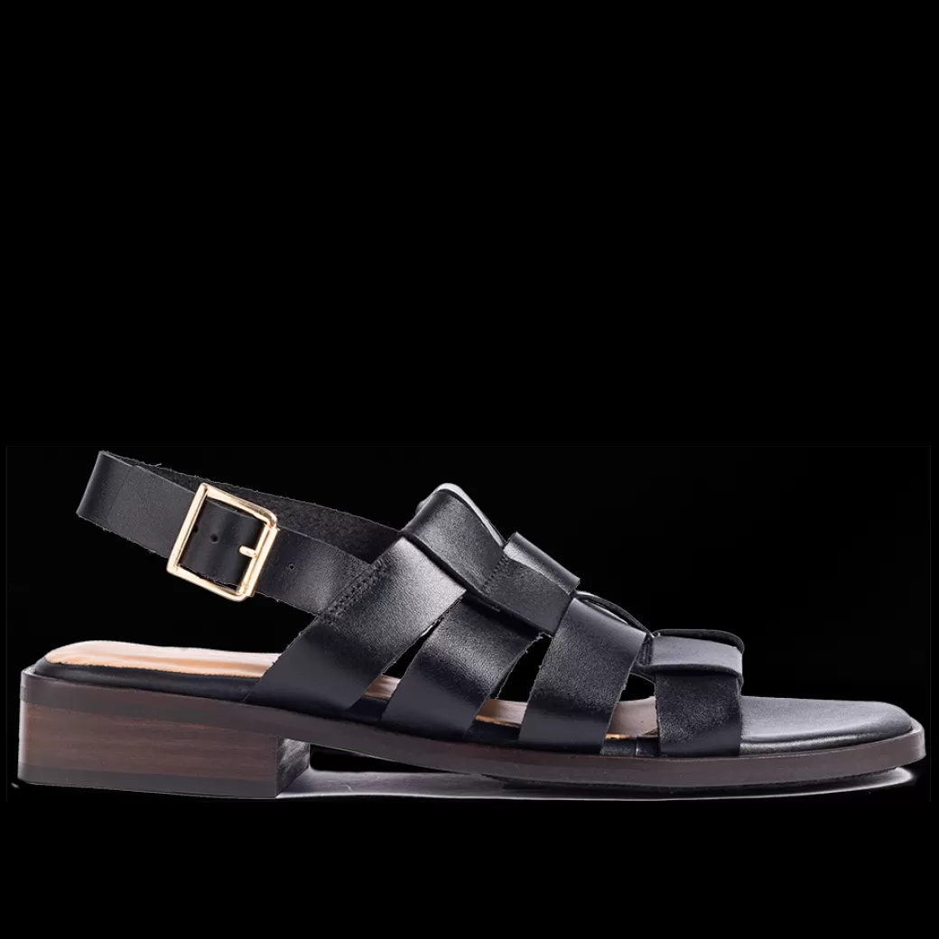 Outlet Flettet Sandal Dame Sandaler