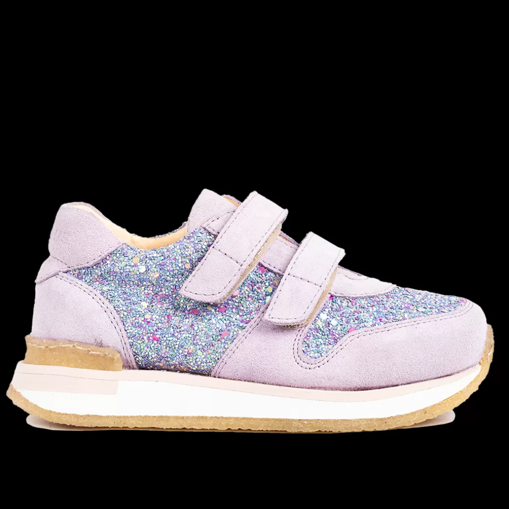 Sale Glittersneaker Med Velcrolukning Børn Sko | Sneakers