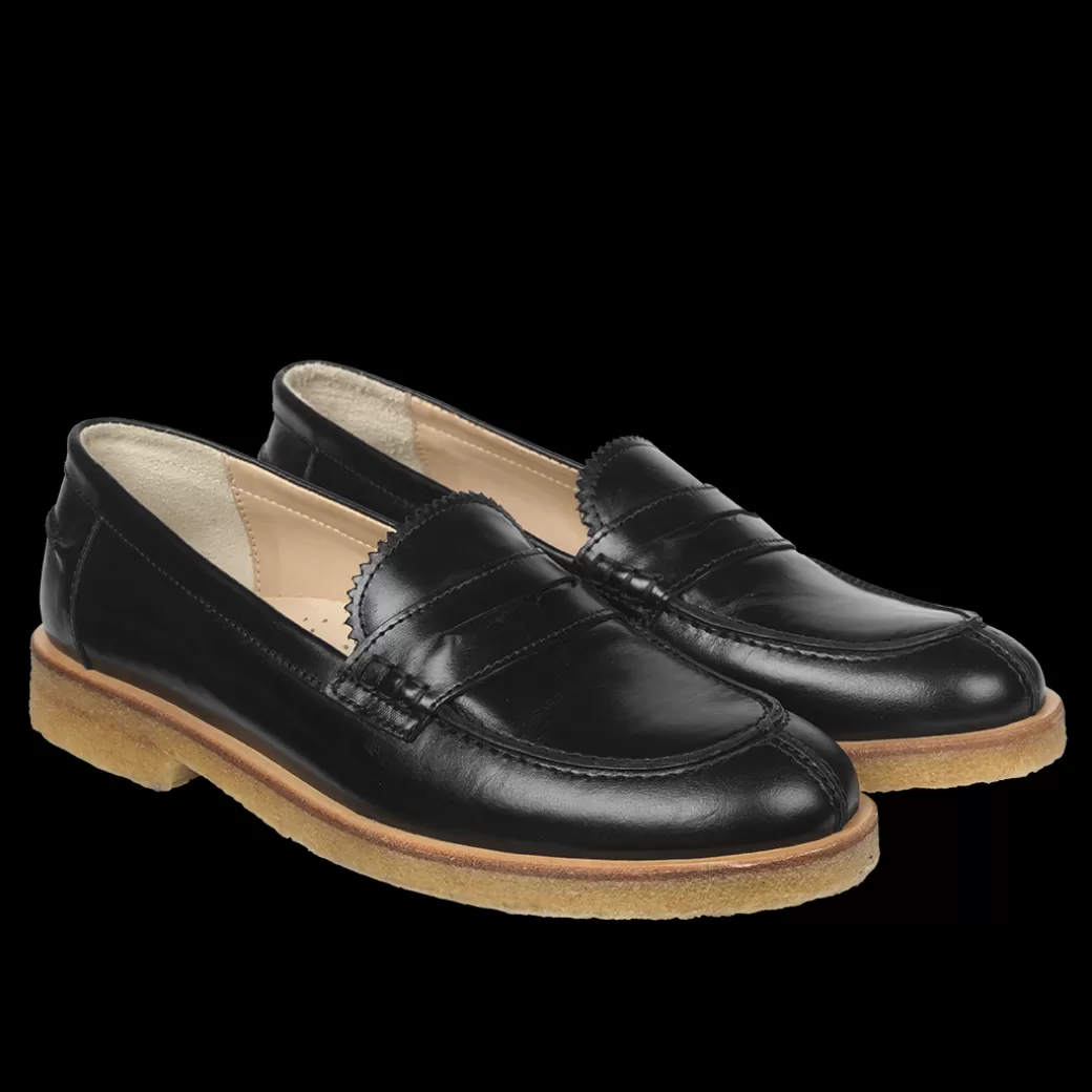 New Klassisk Loafer Med Blød Hælkappe Dame Loafers | Sko