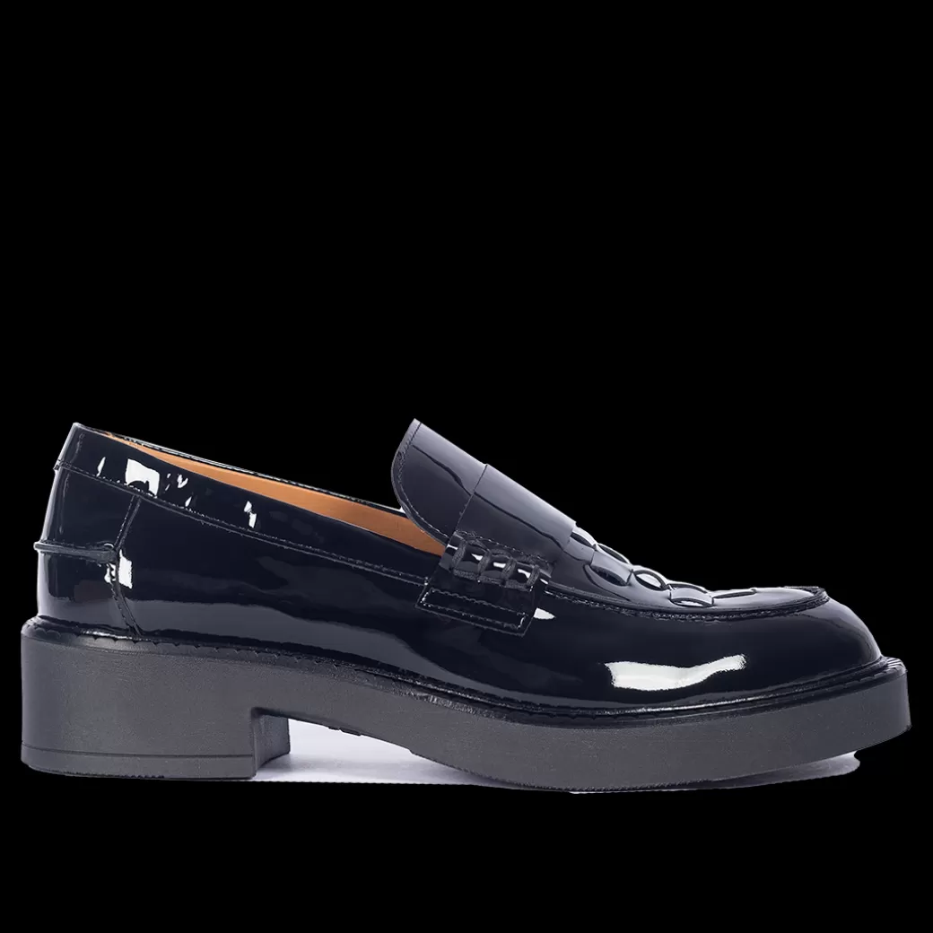 Clearance Loafer Med Fletdetalje Dame Loafers | Sko