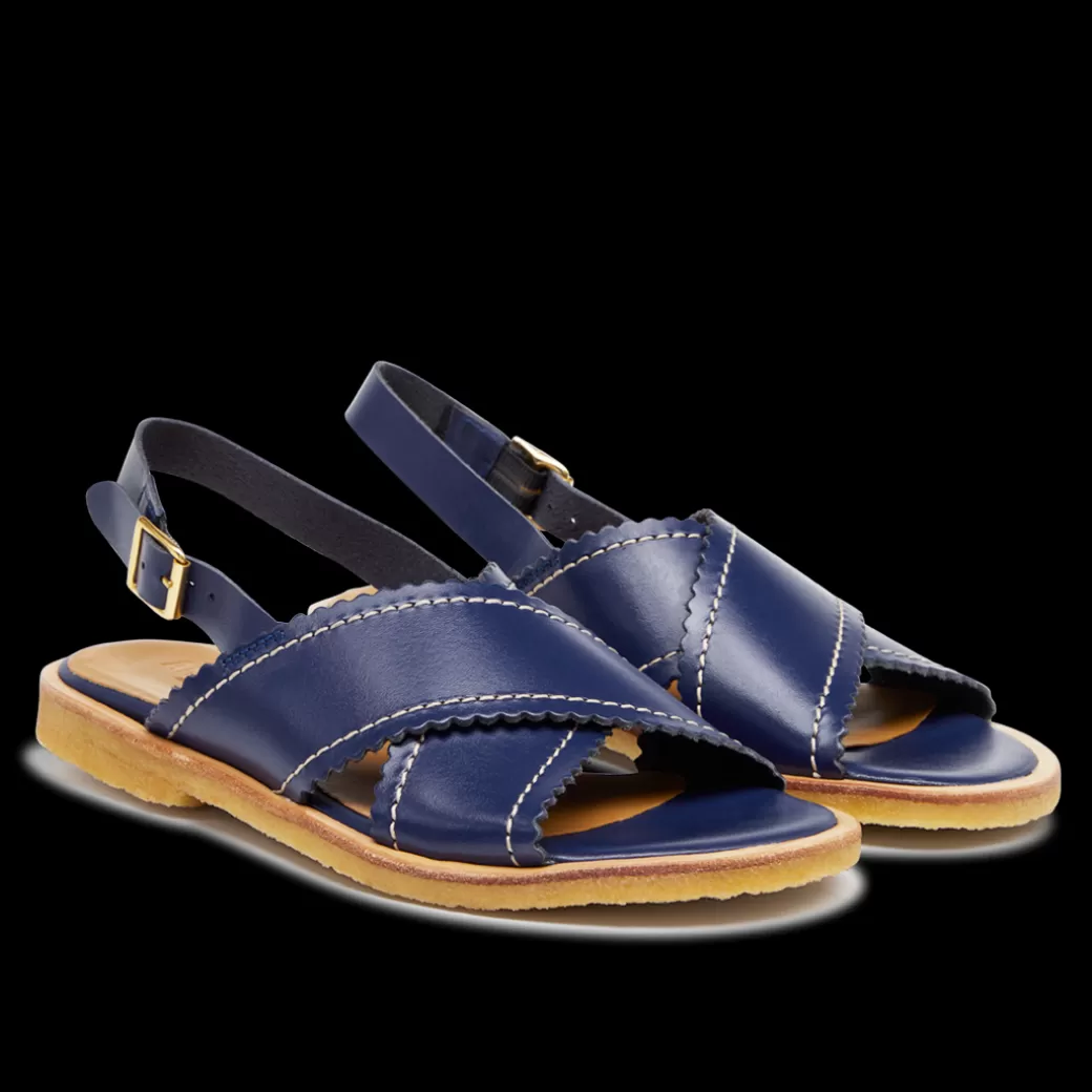 Sale Sandal Med Bølge Kanter Dame Sandaler