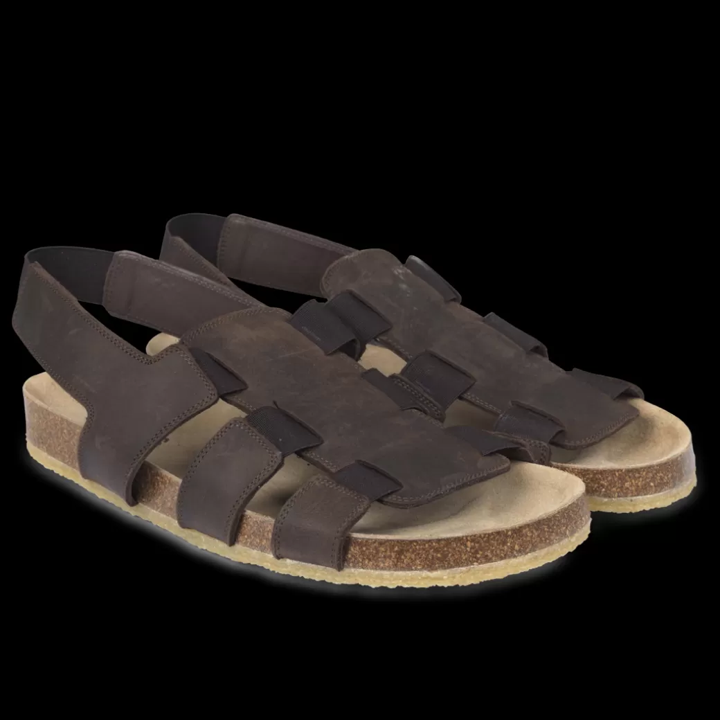 Discount Sandal Med Fodseng Og Elastik Sandaler