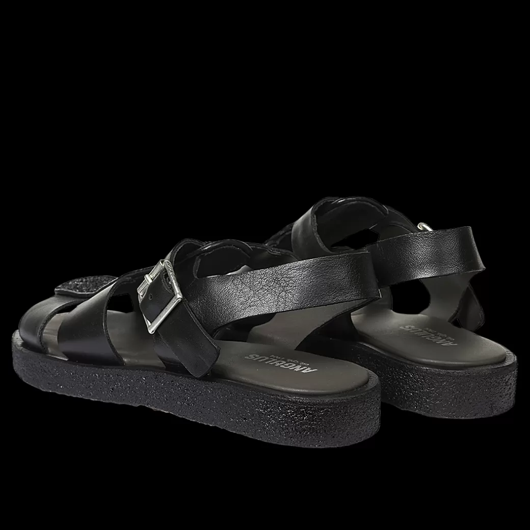 Fashion Sandal Med Glitter, Spænde Og åben Tå Børn Sandaler