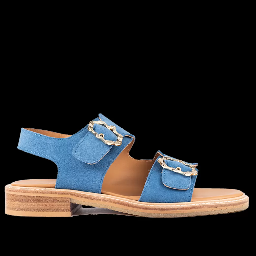 Flash Sale Sandal Med Unikke Guldspænder Dame Sandaler