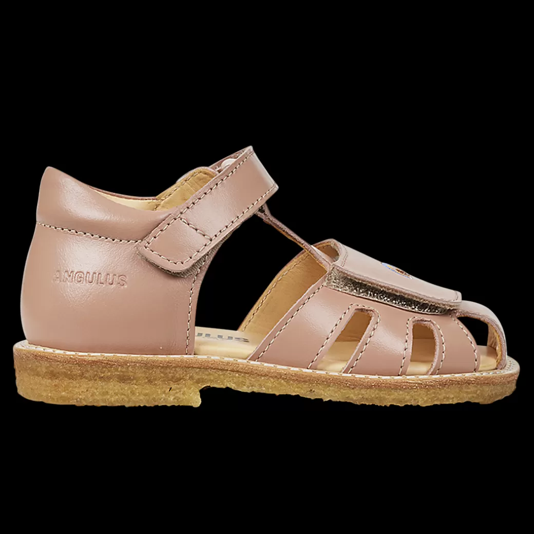 Sale Sandal Regnbue Broderi Og Velcrolukning Børn Sandaler | Rummelig Pasform