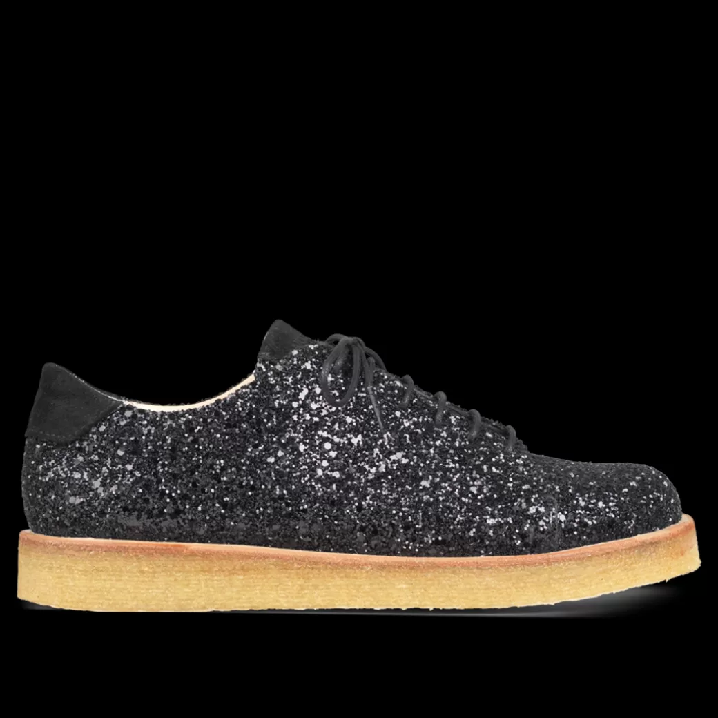 Discount Sneaker I Glitter På Plateausål Dame Sko